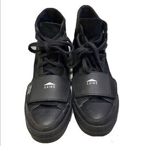 NWOT Converse CHUCK 70 MOTORCYCLE Black Sneaker Women's Size 6.5 Men’s size 4.5